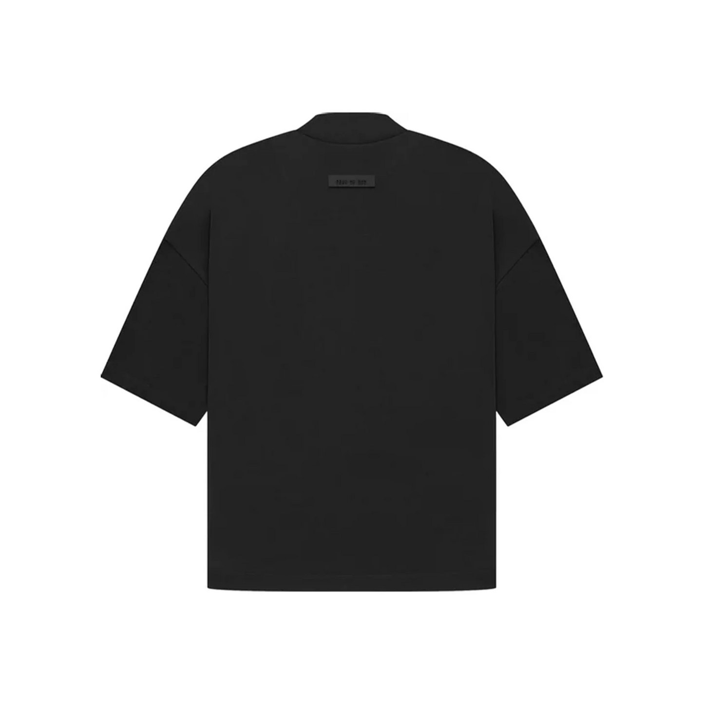 Fear of God Essentials Arch Logo Tee Jet Black SS23