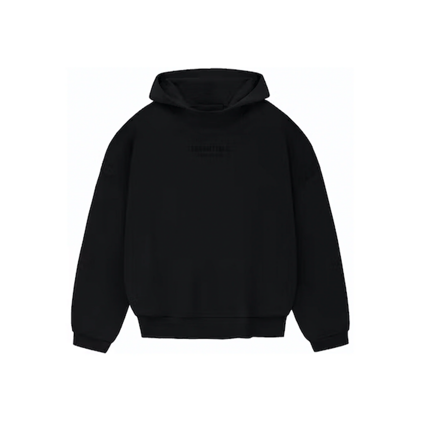 Fear of God Essentials Hoodie Jet Black FW23