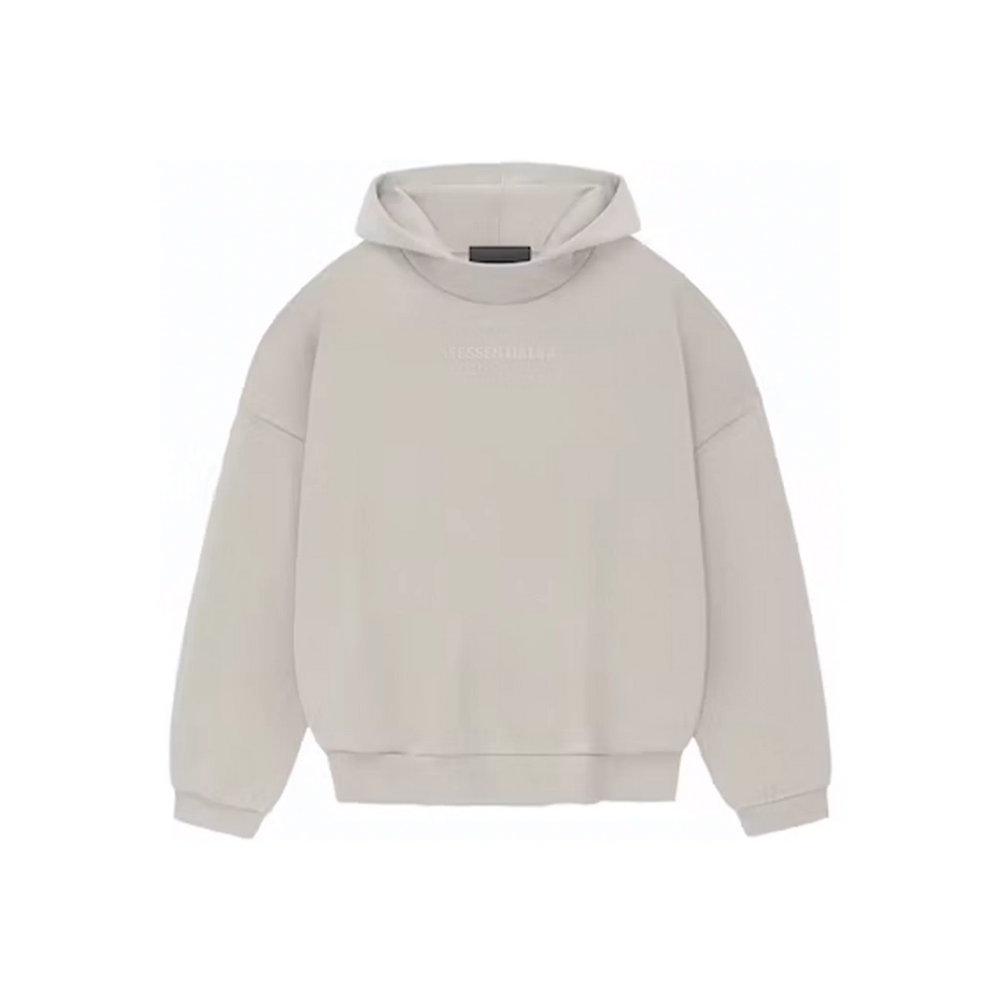 Fear of God Essentials Hoodie Silver Cloud FW23
