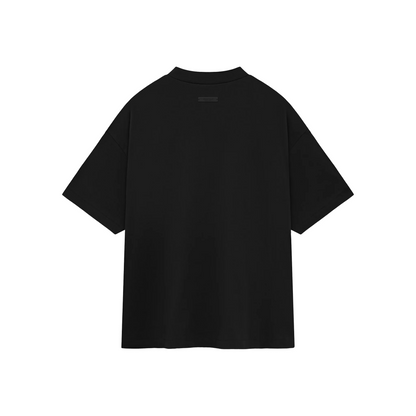 Fear of God Essentials Jersey Crewneck Tee Black FW24