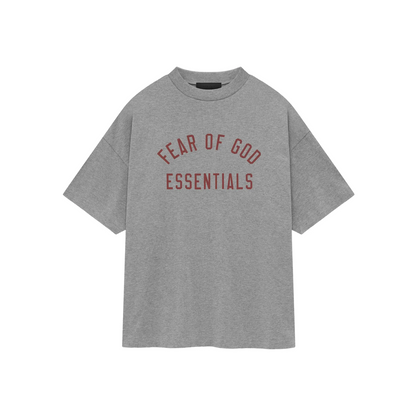 Fear of God Essentials Jersey Crewneck Tee Dark Heather FW24
