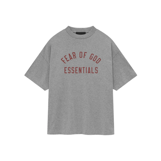 Fear of God Essentials Jersey Crewneck Tee Dark Heather FW24