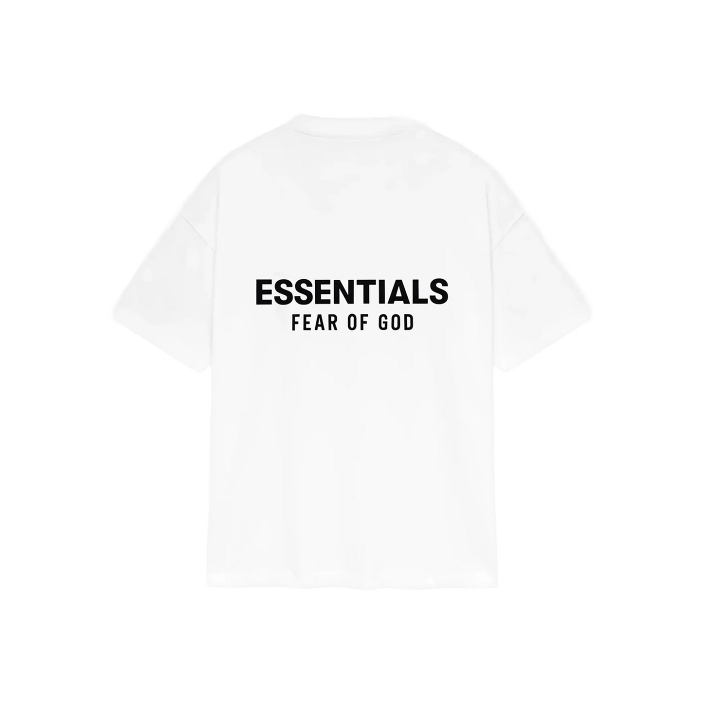Fear of God Essentials Classic Fit Tee Bright White SS25