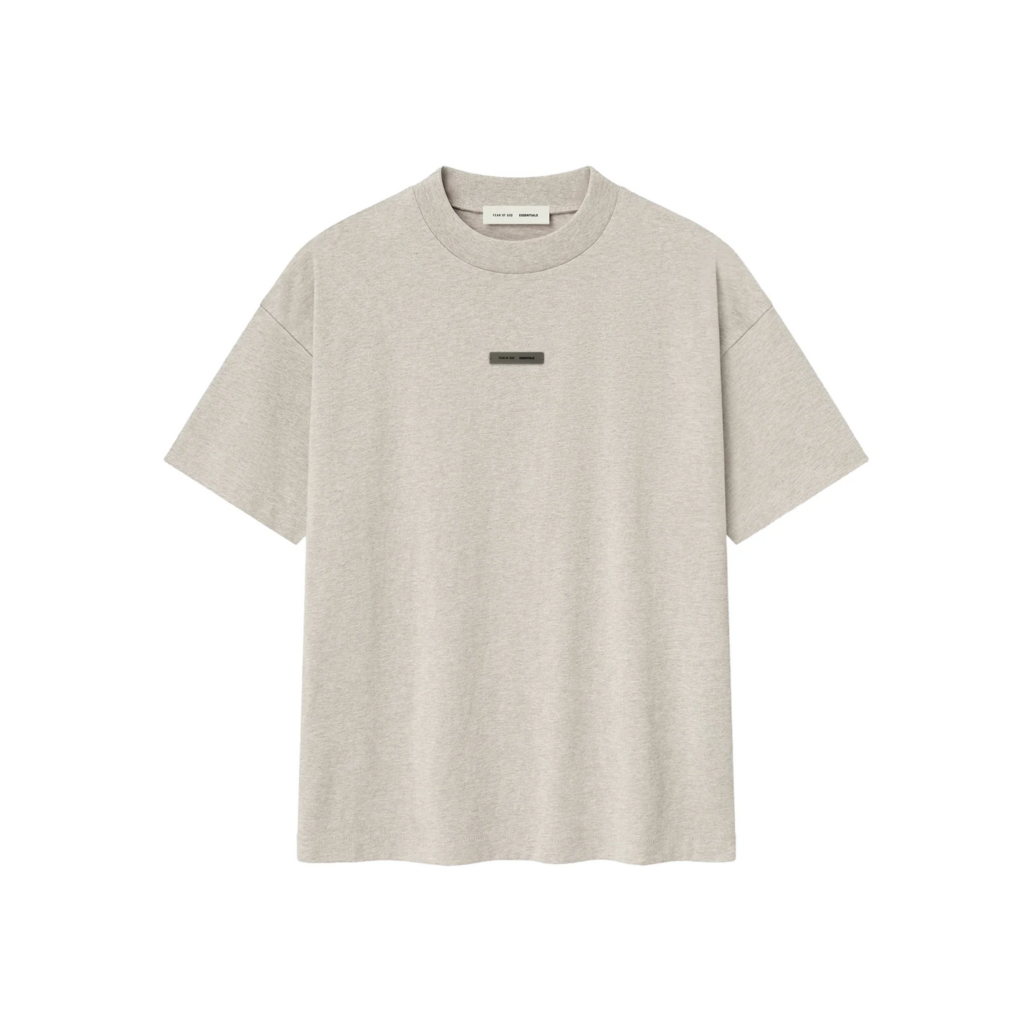 Fear of God Essentials Classic Tee Heather Stone SS25