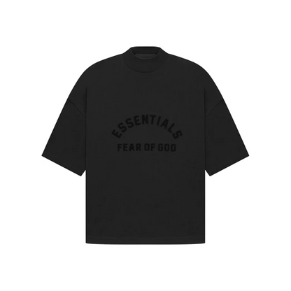 Fear of God Essentials Arch Logo Tee Jet Black SS23