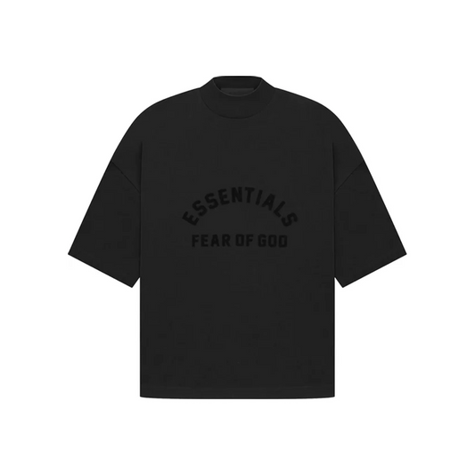 Fear of God Essentials Arch Logo Tee 'Jet Black' (SS23)