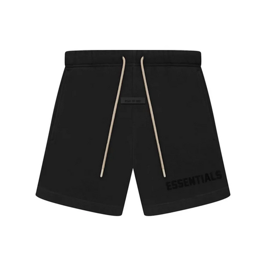 Fear of God Essentials Sweatshorts Jet Black FW23
