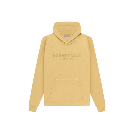 Fear of God Essentials Waffle Raglan Hoodie Light Tuscan SS23